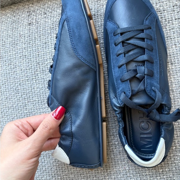 BNWT Michael Kors Susie Leather Sneakers – Women’s 8.5 - Picture 7 of 16